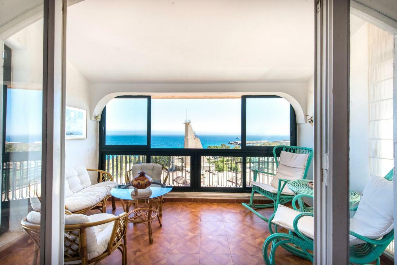 Casa Con Terrazza Sul Mare All'Addaura Palermo Exterior foto